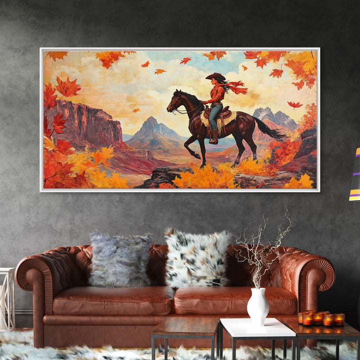 Framed Canvas Print tranquil lakeside winter scene with snow-dusted trees and clear reflections, peaceful winter landscape art holiday decor