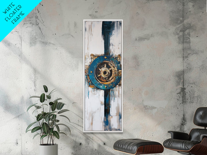 Ocean, Coastal Decor, Canvas Print, oyster painting, nautical decor, coastal wall art, farmhouse art, rustic wall art, above sofa art, gift idea