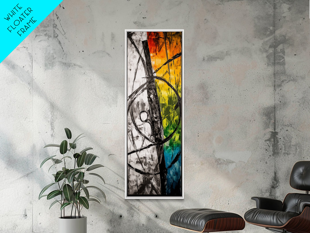 Deep Reflection, Abstract Depth, Textured Artwork, Canvas Print, Modern Living Room Decor, Moody Home Accent, Statement Piece