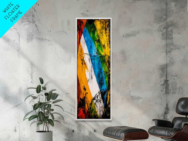 Abstract Shapes, Modern Art, Geometric Canvas Print, Bold Wall Art, Contemporary Home Decor, Large Office Art, Unique Statement Art