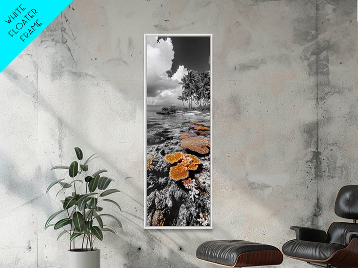 Coral Reef, Coastal Dreams, Tropical Serenity, Ocean Life Wall Art, Canvas Print, Coastal Bathroom Decor, Nature Photography Style