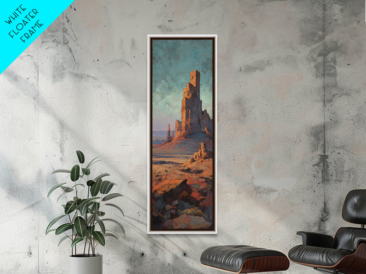 Dreamy Desert Sunset Canvas Print, Above Bed Art, Large Wall Art, Bedroom Decor, Fine Art, Serenity, Japanese Wall Art, ABA-1x3-43