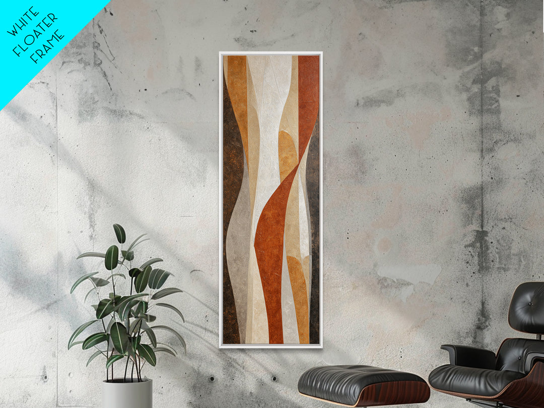 Neutral Abstract Arches Canvas Print, Above Bed Art, Living Room Decor, Bedroom Decor, Abstract Art, Serenity 388, ABA-1x3-88