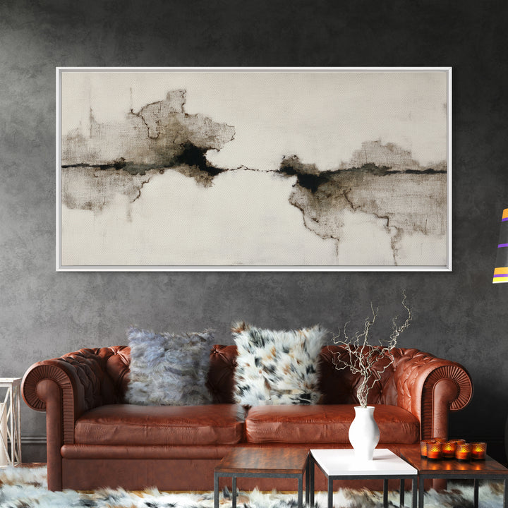 Minimal Two Figure Line Drawing Canvas Print, Above Bed Art, Living Room Decor, Bedroom Decor, Serenity 176, Piece Wall Art, ABA-2x1-76