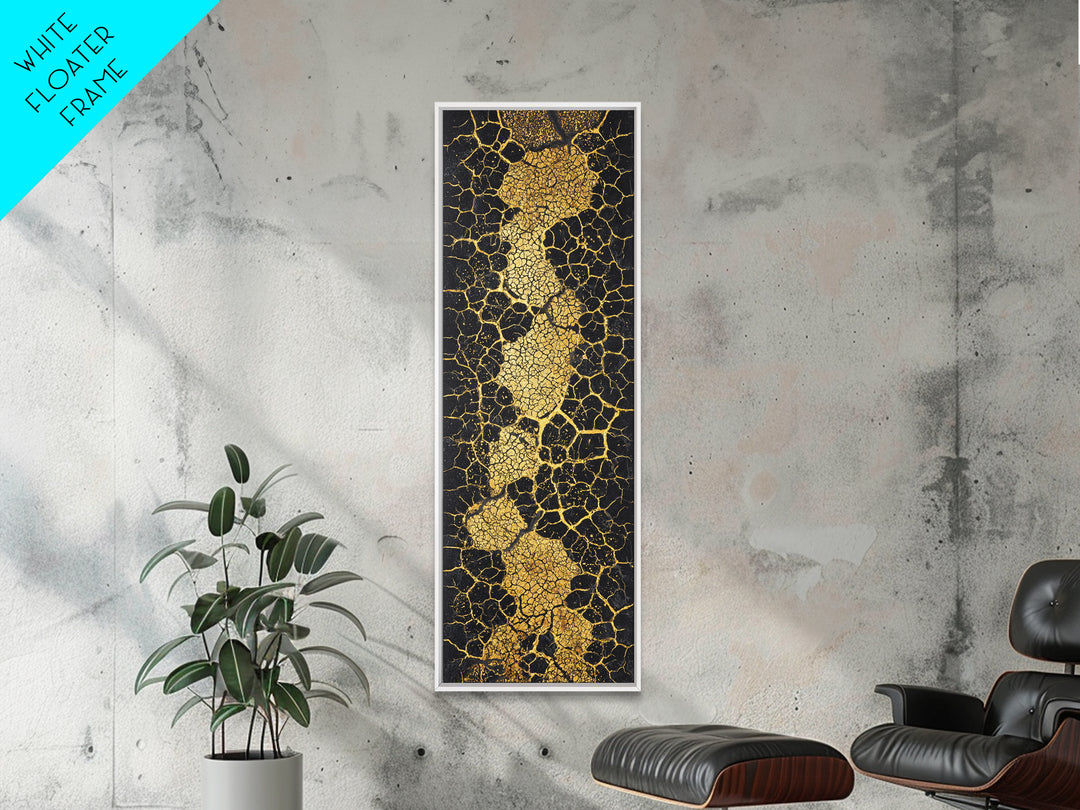 Gold Abstract Africa Map Wall Art, African Abstract, Black And Gold Art, Textured Art Print, Modern African Home Decor Gift