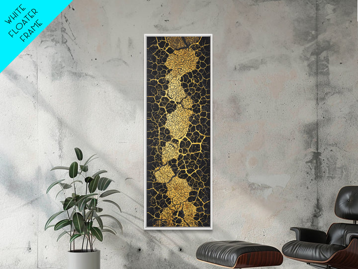 Gold Abstract Africa Map Wall Art, African Abstract, Black And Gold Art, Textured Art Print, Modern African Home Decor Gift