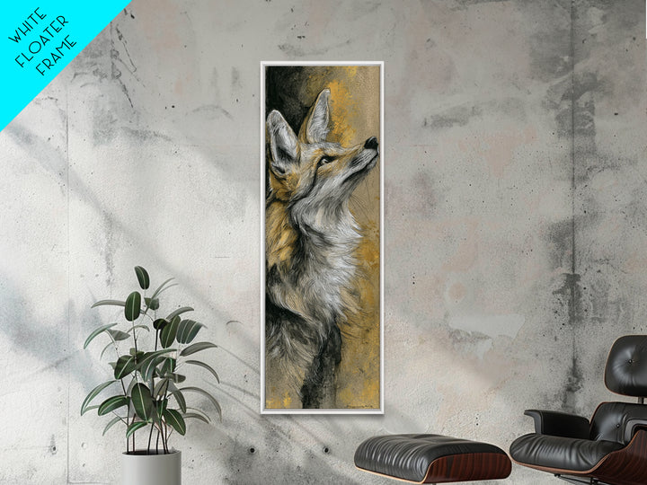 Dog Portrait with Painterly Collar and Loyal Canvas Print, Animal Art, Modern Wall Art, Living Room Decor, Fine Art, Creature, ANI-1x3-1