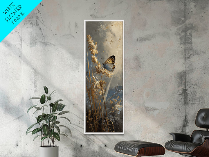 Butterfly Specimen Composition Canvas Print, Animal Art, Nursery Decor, Living Room Decor, Fine Art, Creature, Nursery Art, ANI-1x3-11