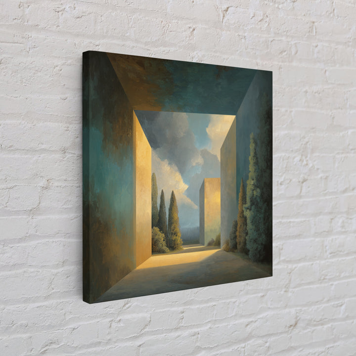 Surreal Dream Landscape Framed Canvas Print, Art, Wall Art for Mom, Living Room Decor, Fine Art, Wood Wall Art, ART-1x1-11