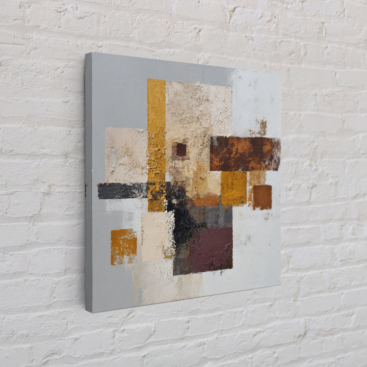 Textured Neutral Abstraction Framed Canvas Print, Art, Printable Art, Living Room Decor, Fine Art, Statement Artwork, ART-1x1-37