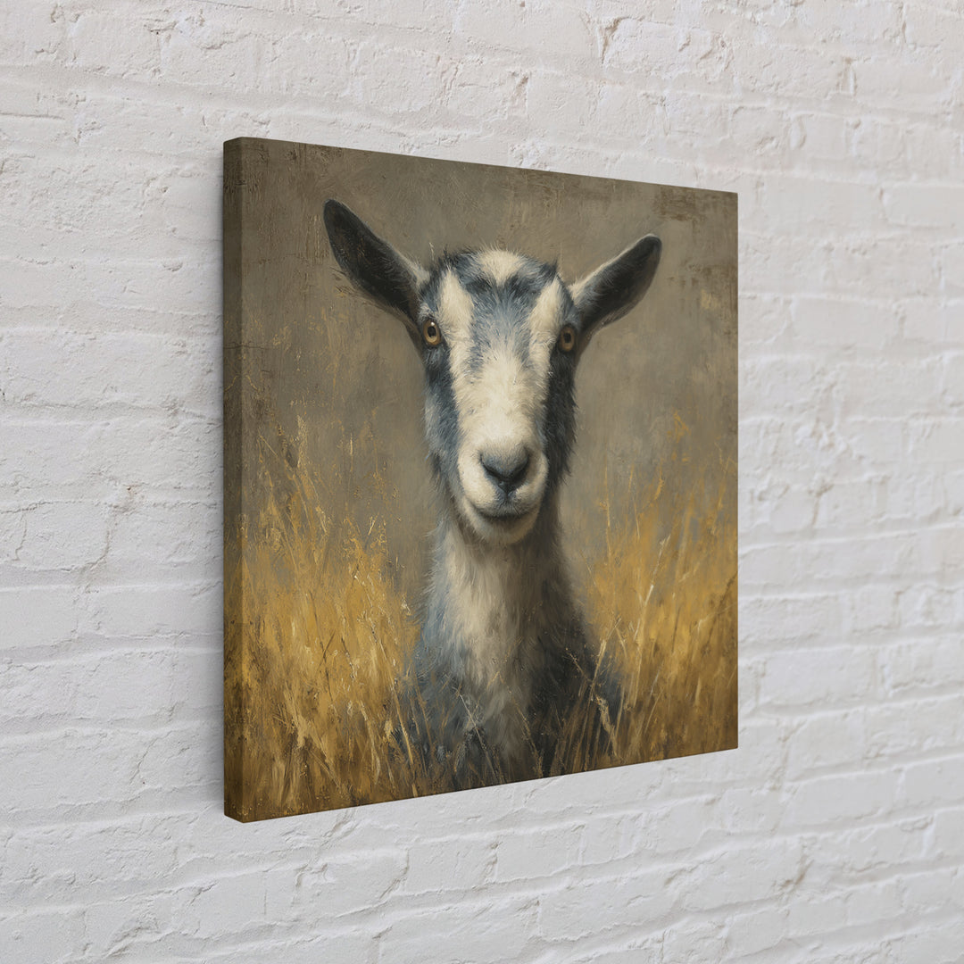 Elegant Animal Portrait Framed Canvas Print, Art, Ai Art, Living Room Decor, Fine Art, Home Decor, Gallery Decor, ART-1x1-42