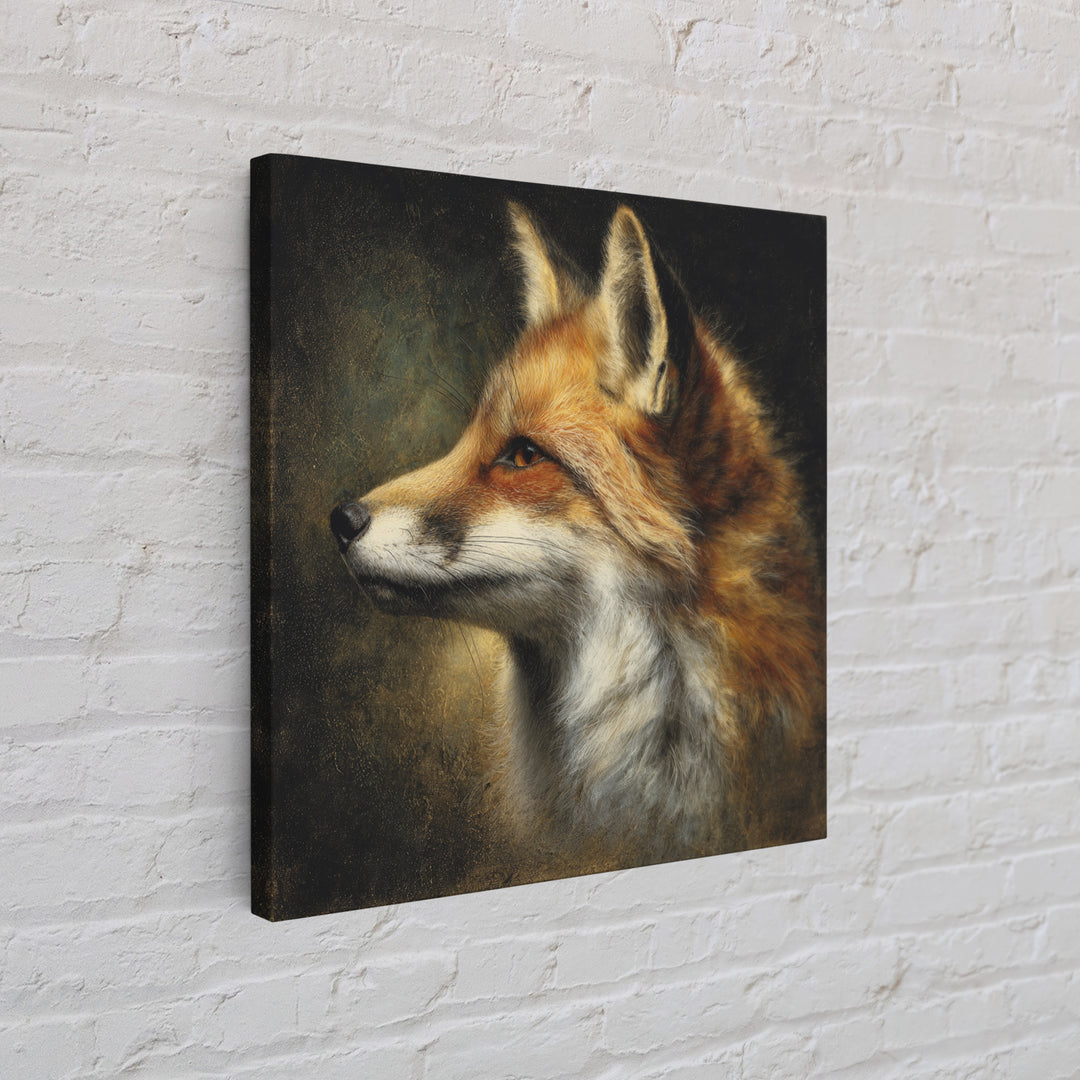 Elegant Animal Portrait Framed Canvas Print, Art, Ai Art, Living Room Decor, Fine Art, Home Decor, Gallery Decor, ART-1x1-66