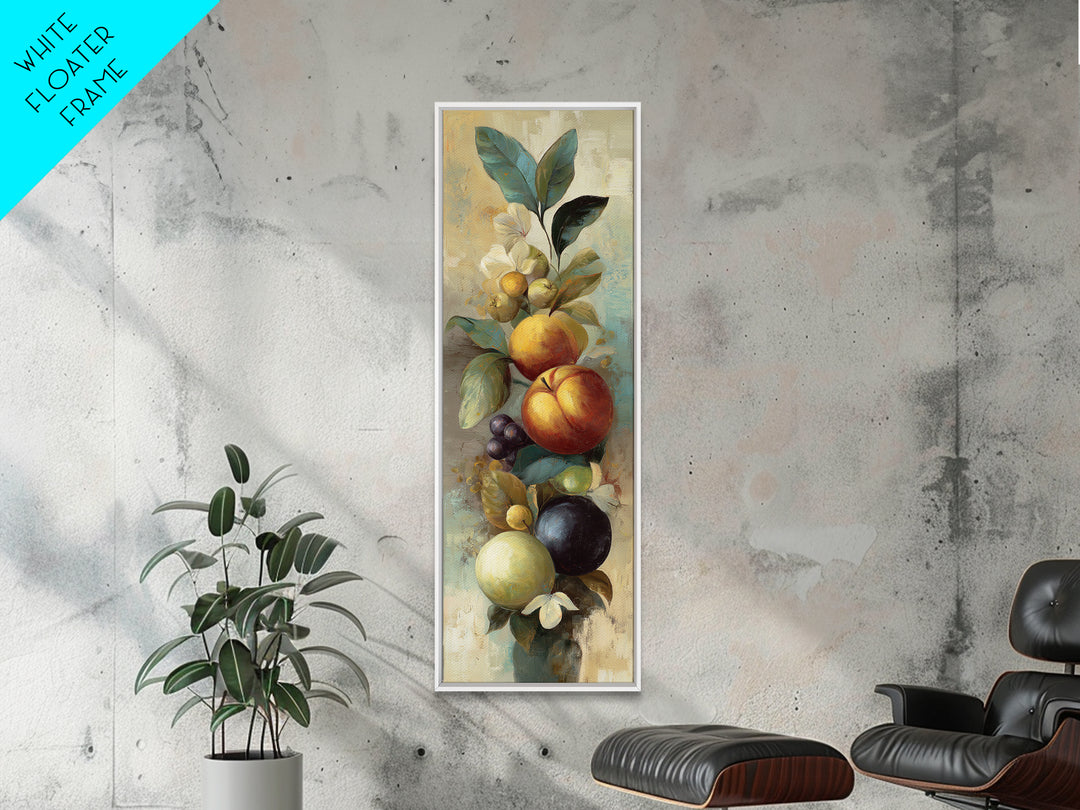 Bold Pop Fruit Composition Canvas Print, Art, Wall Art for Mom, Living Room Decor, Fine Art, Wood Wall Art, Prints Wall Art, ART-1x3-100