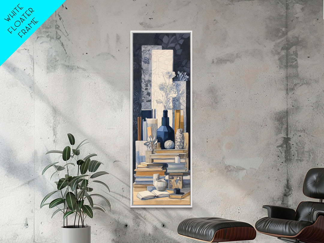Sunlit Interior Still Life Canvas Print, Art, Ai Art, Living Room Decor, Fine Art, Home Decor, Gallery Decor, ART-1x3-2