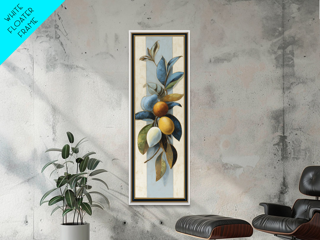 Bold Pop Fruit Composition Canvas Print, Art, Gallery Decor, Living Room Decor, Fine Art, Contemporary Art, Wall Art, ART-1x3-28