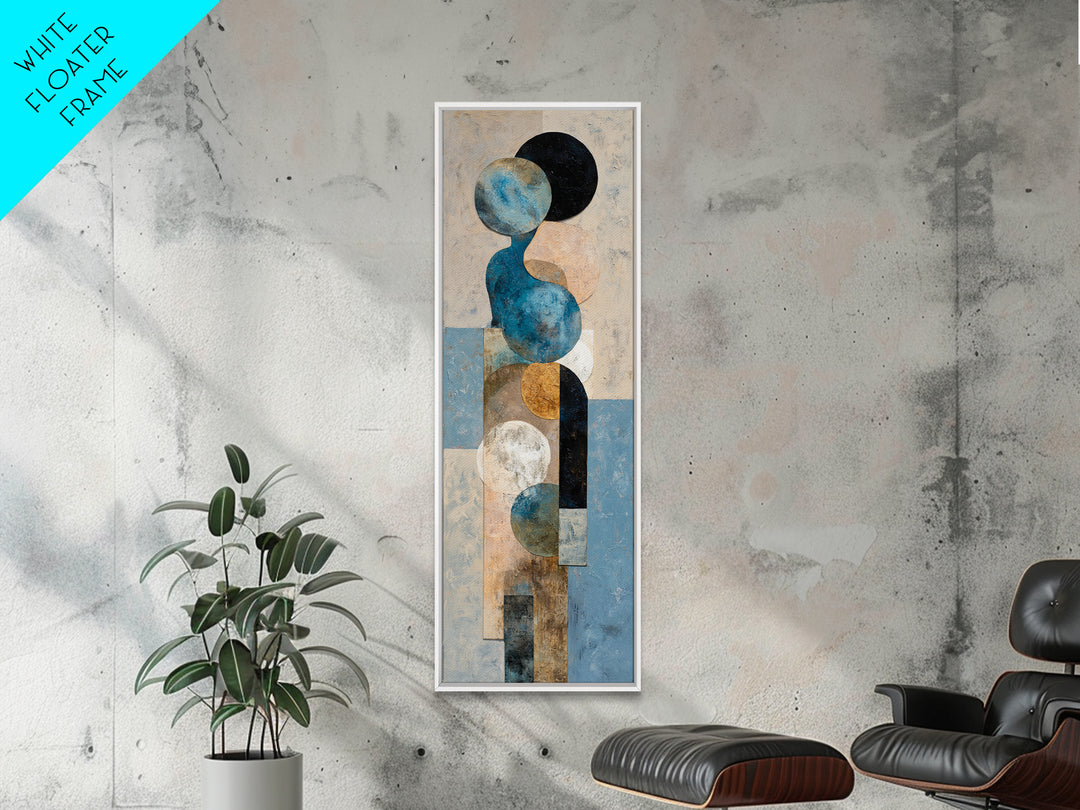Abstract Water Forms Canvas Print, Art, Wall Art, Living Room Decor, Fine Art, Original Art, Art Nouveau, Framed Wall Art, ART-1x3-55