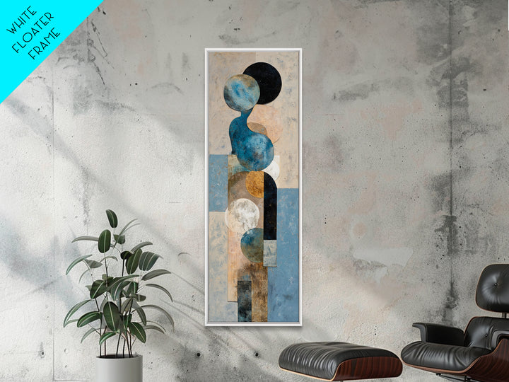 Abstract Water Forms Canvas Print, Art, Wall Art, Living Room Decor, Fine Art, Original Art, Art Nouveau, Framed Wall Art, ART-1x3-55