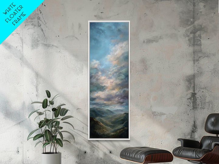 Quiet Mountain Scene Canvas Print, Art, Gallery Decor, Living Room Decor, Fine Art, Contemporary Art, Wall Art, ART-1x3-77