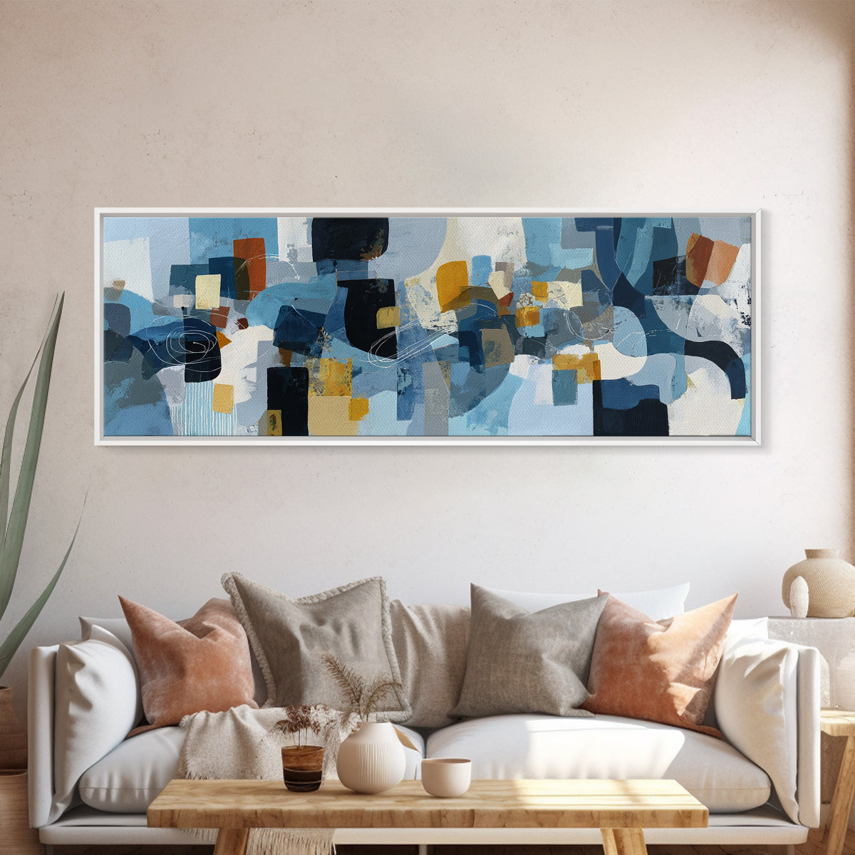 Abstract Water Forms Canvas Print, Art, Fine Art Print, Living Room Decor, Fine Art, Digital Art, Printable Wall Art, ART-3x1-35