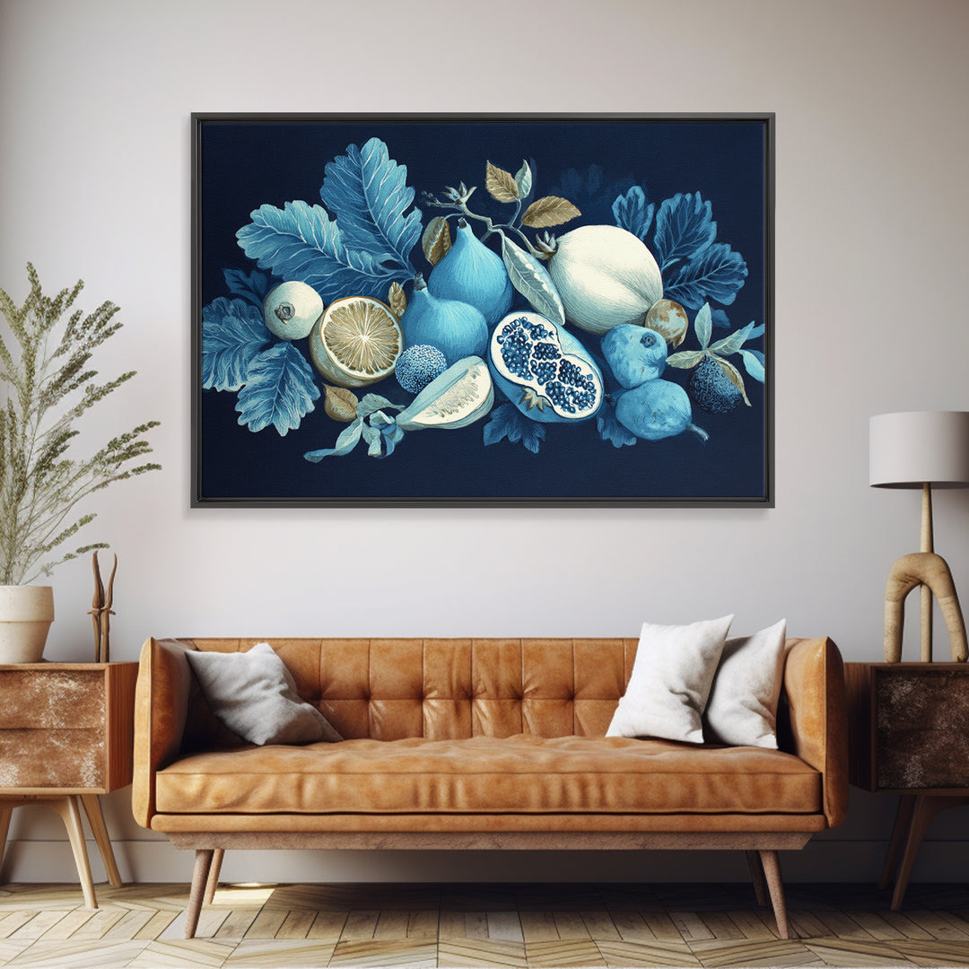 Bold Pop Fruit Composition Canvas Print, Art, Wood Wall Art, Living Room Decor, Fine Art, Modern Decor, Fine Art Print, ART-3x2-68