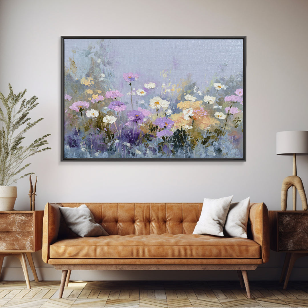 Modern Sculptural Shapes Rendered as Painted Forms Framed Canvas Print, Art, Canvas Art, Living Room Decor, Abstract Art, ART-3x2-82