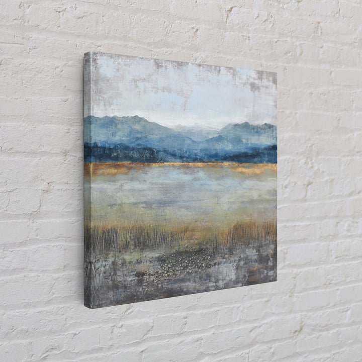 Oversized Abstract Landscape Canvas Print, Above Sofa Art, Modern Art, Living Room Decor, Fine Art, Statement, Art Print, ASA-1x1-49