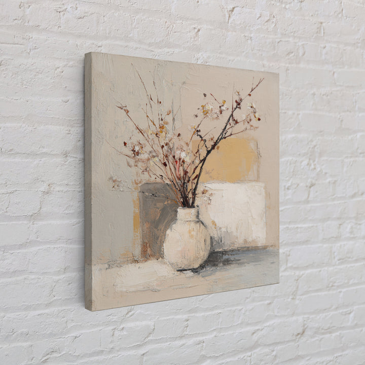 Large Neutral Still Life Framed Canvas Print, Above Sofa Art, Coastal Wall Art, Living Room Decor, Fine Art, Statement, ASA-1x1-62