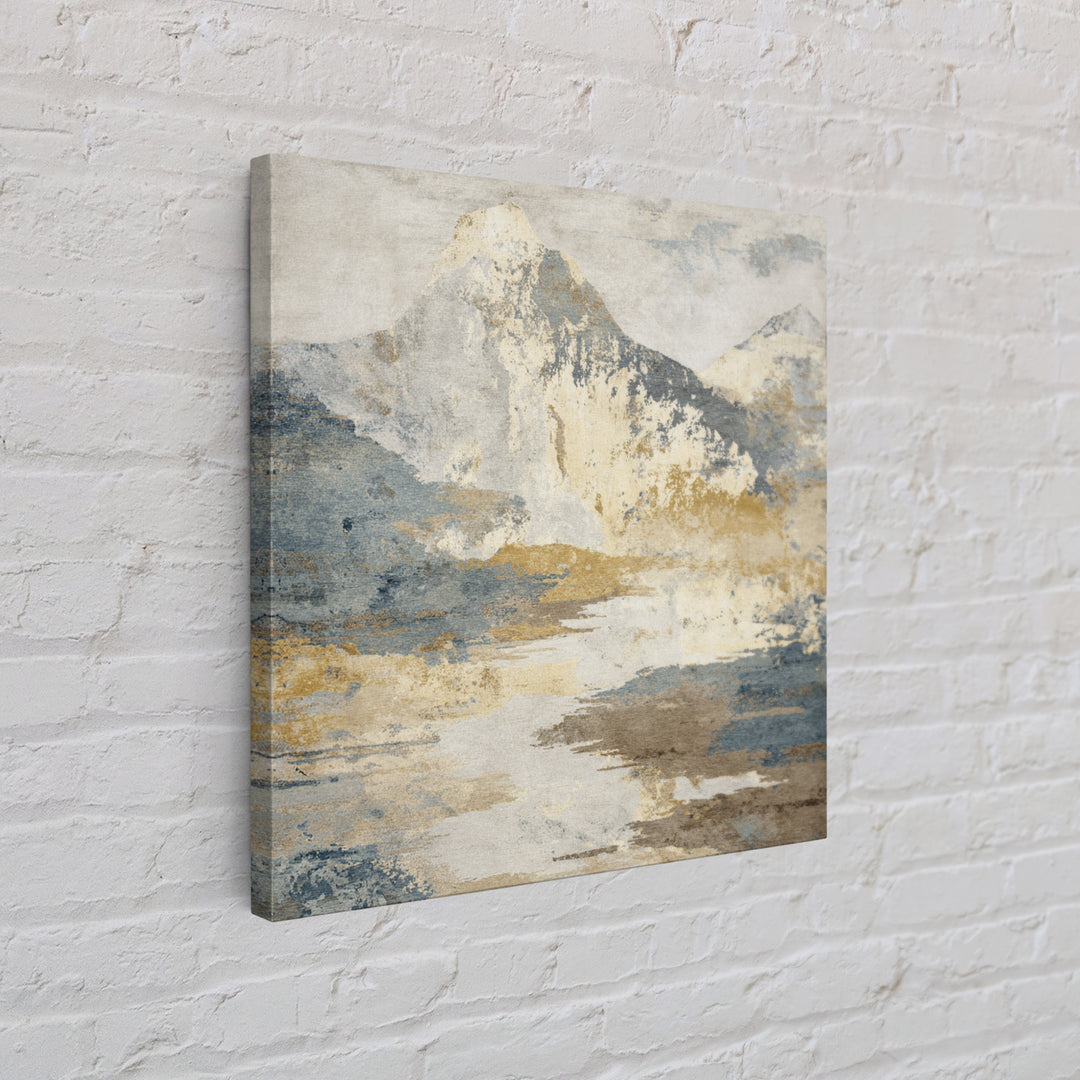 Sunlit Rolling Hills Canvas Print, Above Sofa Art, Gallery Decor, Living Room Decor, Fine Art, Statement, Minimalist Decor, ASA-1x1-89