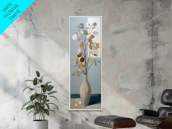 Large Neutral Still Life Canvas Print, Above Sofa Art, Living Room Wall Art, Living Room Decor, Watercolor Art, Statement, ASA-1x3-2
