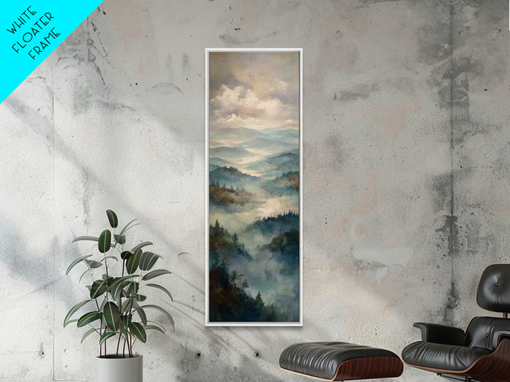 Gallery Style Landscape with Expansive Negative Space Canvas Print, Above Sofa Art, Wall Art, Living Room Decor, Statement, ASA-1x3-84