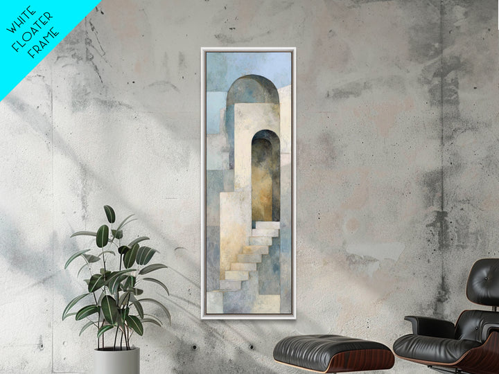 Architectural Arch Study Canvas Print, Above Sofa Art, Statement Artwork, Living Room Decor, Statement, Mid Century Modern, ASA-1x3-93