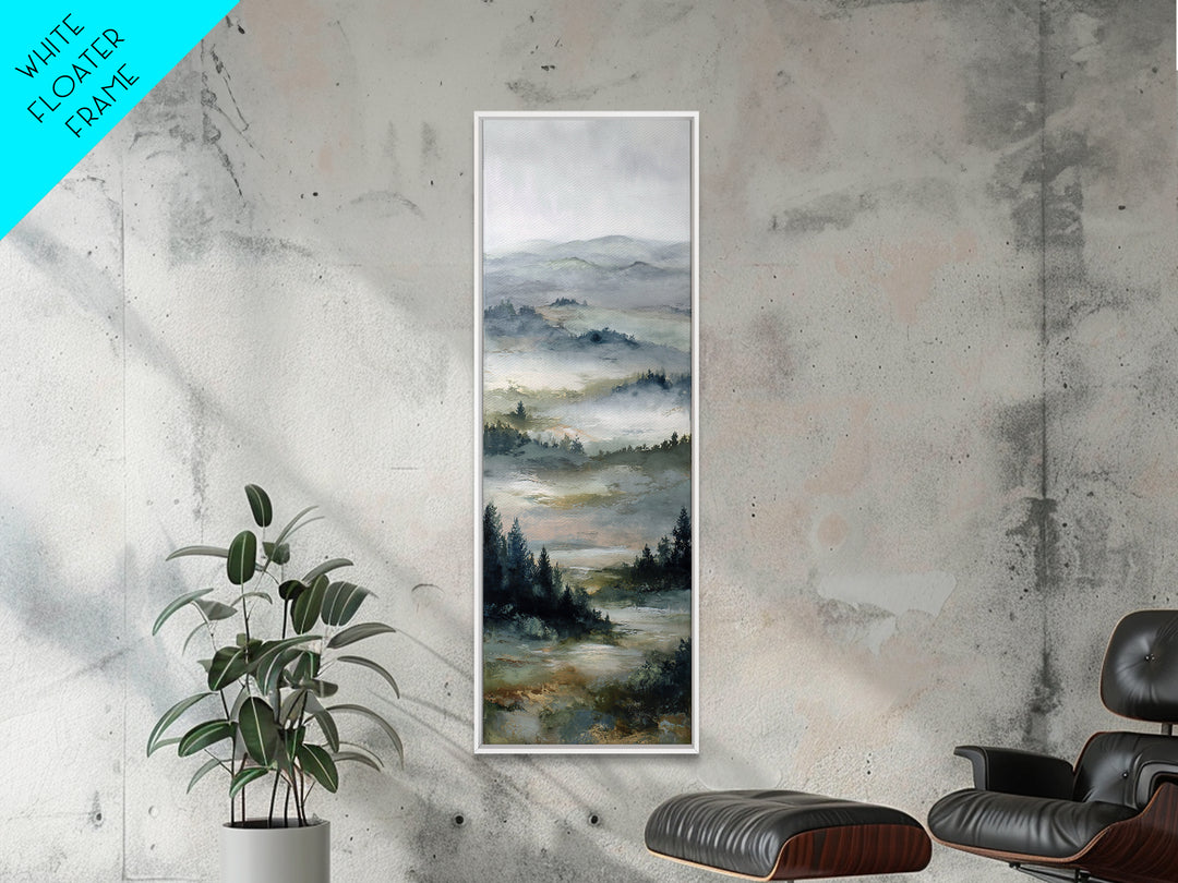 Wide Olive and Beige Meadow Panorama Canvas Print, Above Sofa Art, Minimalist Wall Art, Living Room Decor, Fine Art, Statement, ASA-1x3-94
