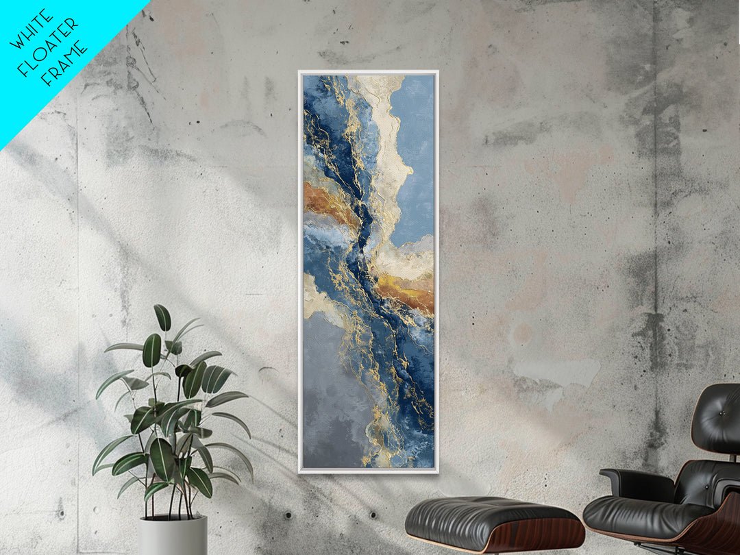 Textured Plaster Abstract Canvas Print, Above Sofa Art, Watercolor Painting, Living Room Decor, Statement, Bauhaus Print, ASA-1x3-95