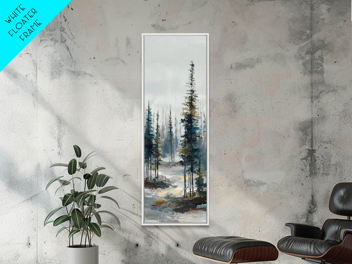 Modern Scandinavian Forest Canvas Print, Above Sofa Art, Set of 3 Wall Art, Living Room Decor, Statement, Minimalist Wall Art, ASA-1x3-99