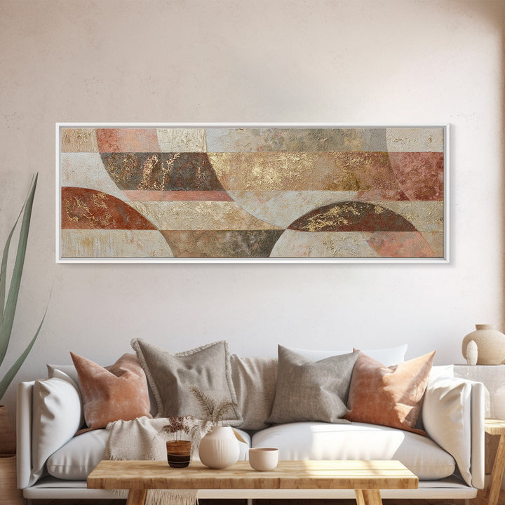 Textured Plaster Abstract Canvas Print, Above Sofa Art, Canvas Wall Art, Living Room Decor, Abstract Art, Statement, ASA-3x1-75