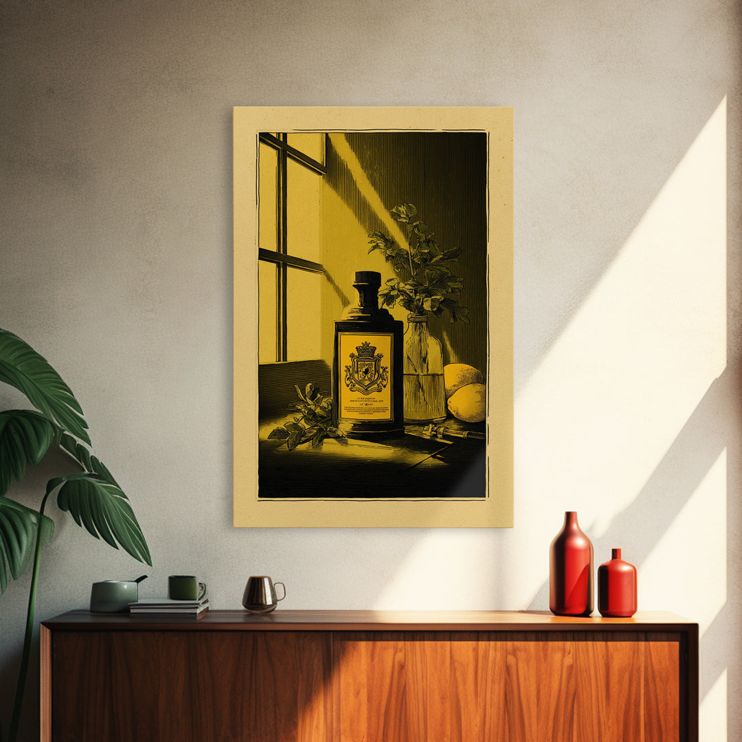 Old School Barber Pole Canvas Print, Barbershop Art, Living Room Art, Barbershop Decor, Abstract Art, Grooming, Gallery Decor, BAA-2x3-11