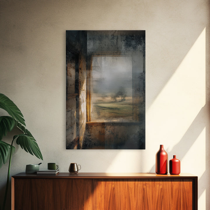 Old Farmhouse Landscape Canvas Print, Bed and Breakfast Art, Canvas Wall Art, Living Room Decor, Fine Art, Above Bed Decor, BAB-2x3-39