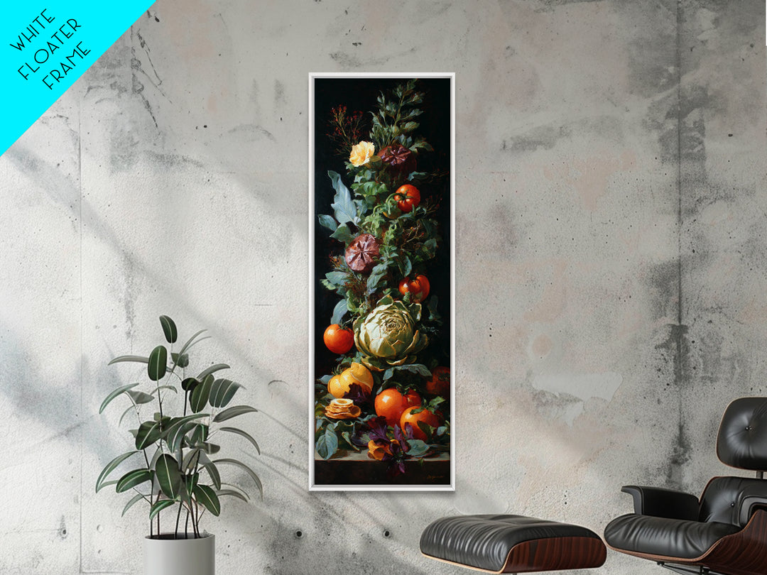 Chocolate Truffle Still Life Canvas Print, Bakery Art, Watercolor Print, Bakery Decor, Oil Painting, Patisserie, Fine Art Print, BAK-1x3-55