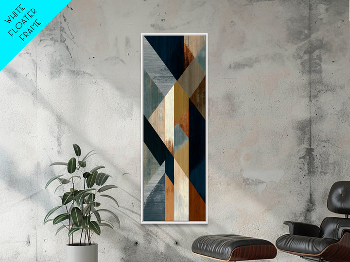 Sports Jersey Abstract Canvas Print, Basement Art, Baseball Decor, Living Room Decor, Fine Art, Retreat, Textured Painting, BAS-1x3-42