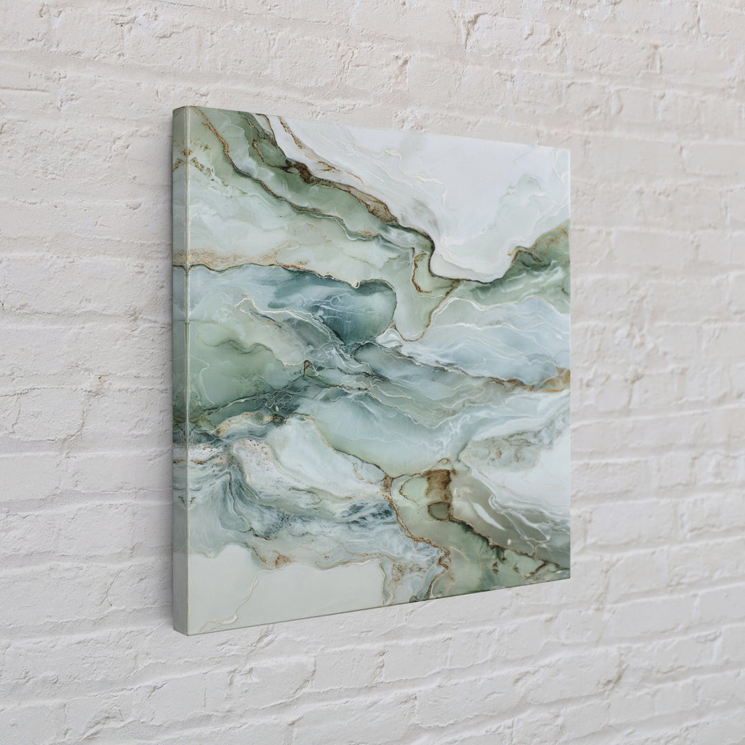 Abstract Marble Texture Framed Canvas Print, Bathroom Art, Dopamine Decor, Bathroom Decor, Abstract Art, Spa, Halloween Art, BAT-1x1-16
