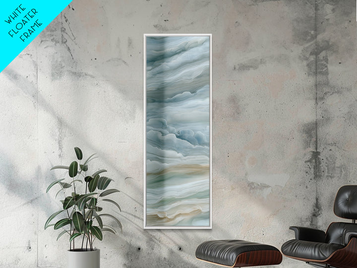 Soft Cloud and Rain Composition Canvas Print, Bathroom Art, Modern Decor, Bathroom Decor, Fine Art, Spa, Home Decor, Poster, BAT-1x3-7