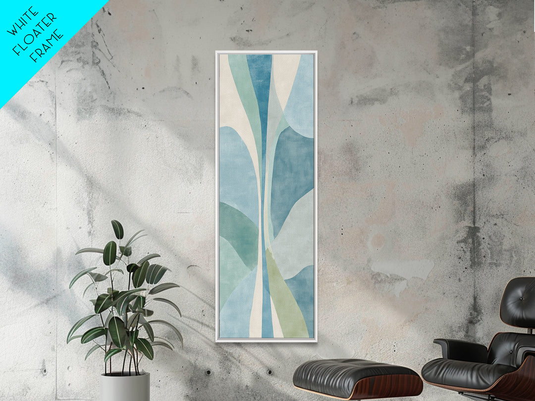 Clean Geometric Forms Canvas Print, Bathroom Art, Printable Wall Art, Bathroom Decor, Abstract Art, Spa, Bathroom Wall Decor, BAT-1x3-81