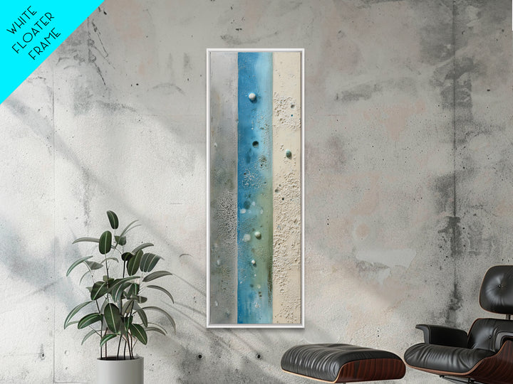 Clean Geometric Forms Canvas Print, Bathroom Art, Bathroom Wallpaper, Bathroom Decor, Abstract Art, Spa, Luxury Decor, BAT-1x3-9