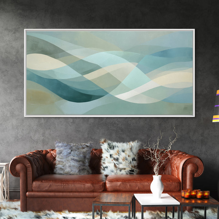 Clean Geometric Forms Canvas Print, Bathroom Art, Printable, Bathroom Decor, Spa, Bathroom Prints, Bathroom Wall Decor, BAT-2x1-89
