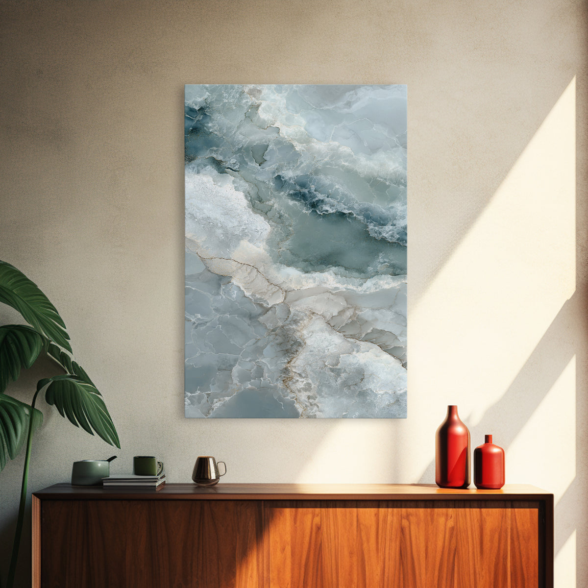 Abstract Marble Texture Canvas Print, Bathroom Art, Contemporary Art, Bathroom Decor, Abstract Art, Spa, Framed Wall Art, BAT-2x3-96