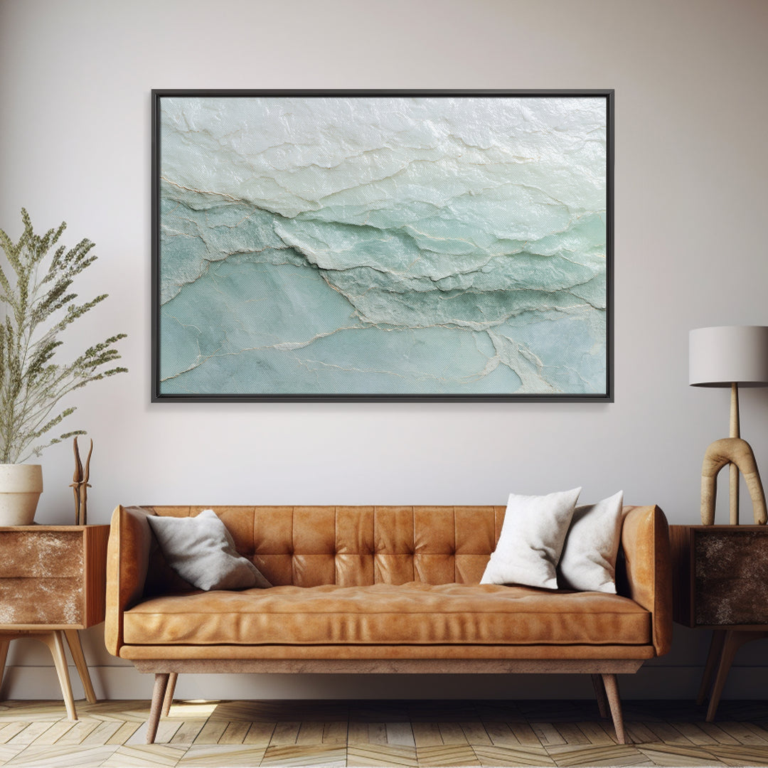 Abstract Marble Texture Canvas Print, Bathroom Art, Wall Hanging, Bathroom Decor, Abstract Art, Spa, Modern Art, BAT-3x2-44