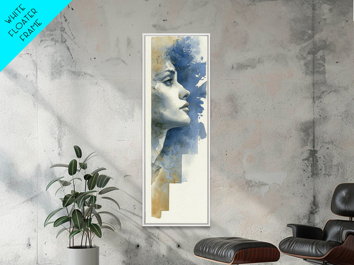 Classic Nude Figure Sketch Canvas Print, Black and White Art, Luxury Decor, Living Room Decor, Fine Art, Monochrome, Art Prints, BAW-1x3-21