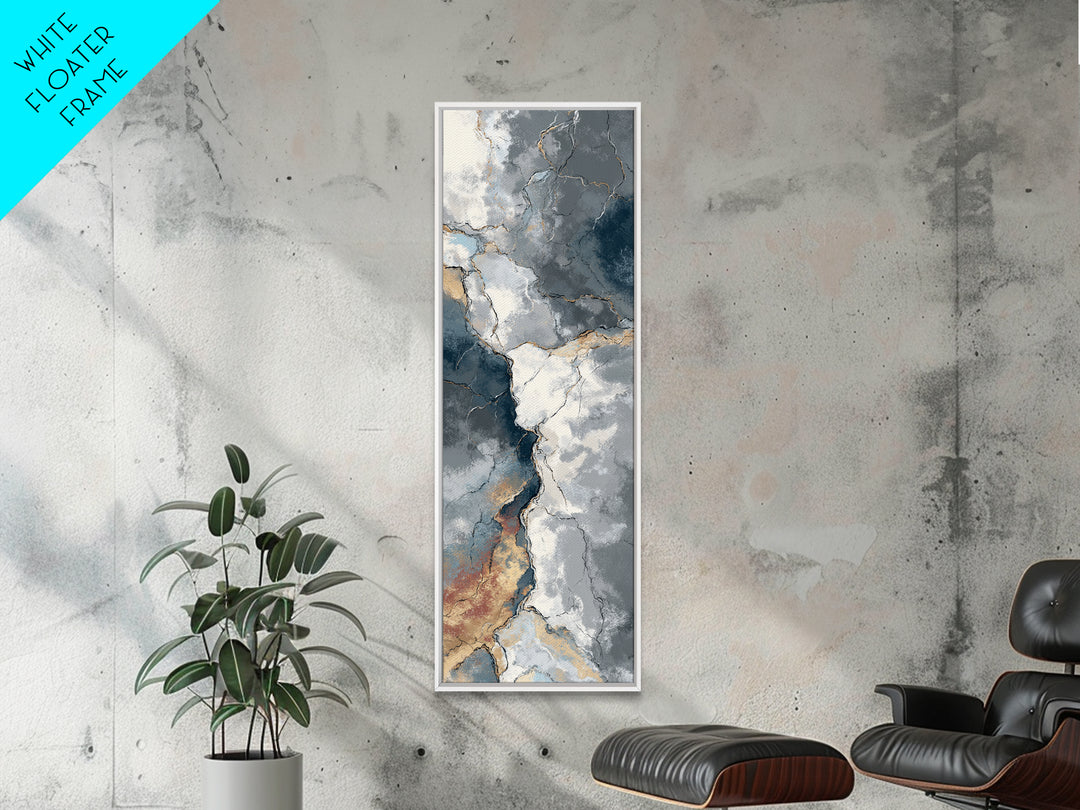 Abstract Marble Texture Canvas Print, Black and White Art, Set of 3 Prints, Living Room Decor, Fine Art, Monochrome, BAW-1x3-51