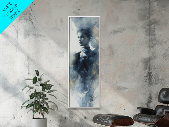 Classic Nude Figure Sketch Canvas Print, Black and White Art, Print, Living Room Decor, Fine Art, Monochrome, Printable Art, BAW-1x3-93