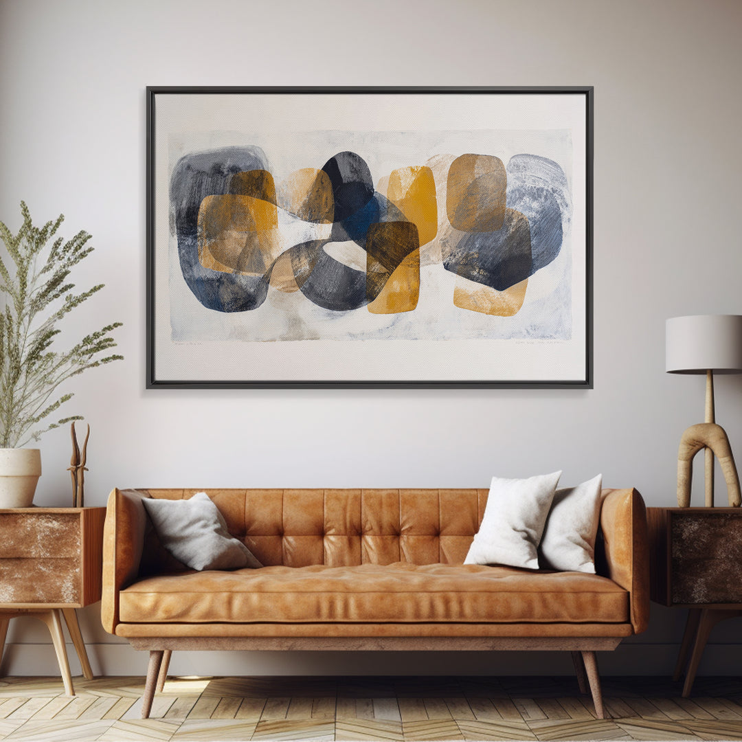 Abstract Charcoal Gestures on White Paper Canvas Print, Black and White Art, Home Decor, Living Room Decor, Monochrome, BAW-3x2-80